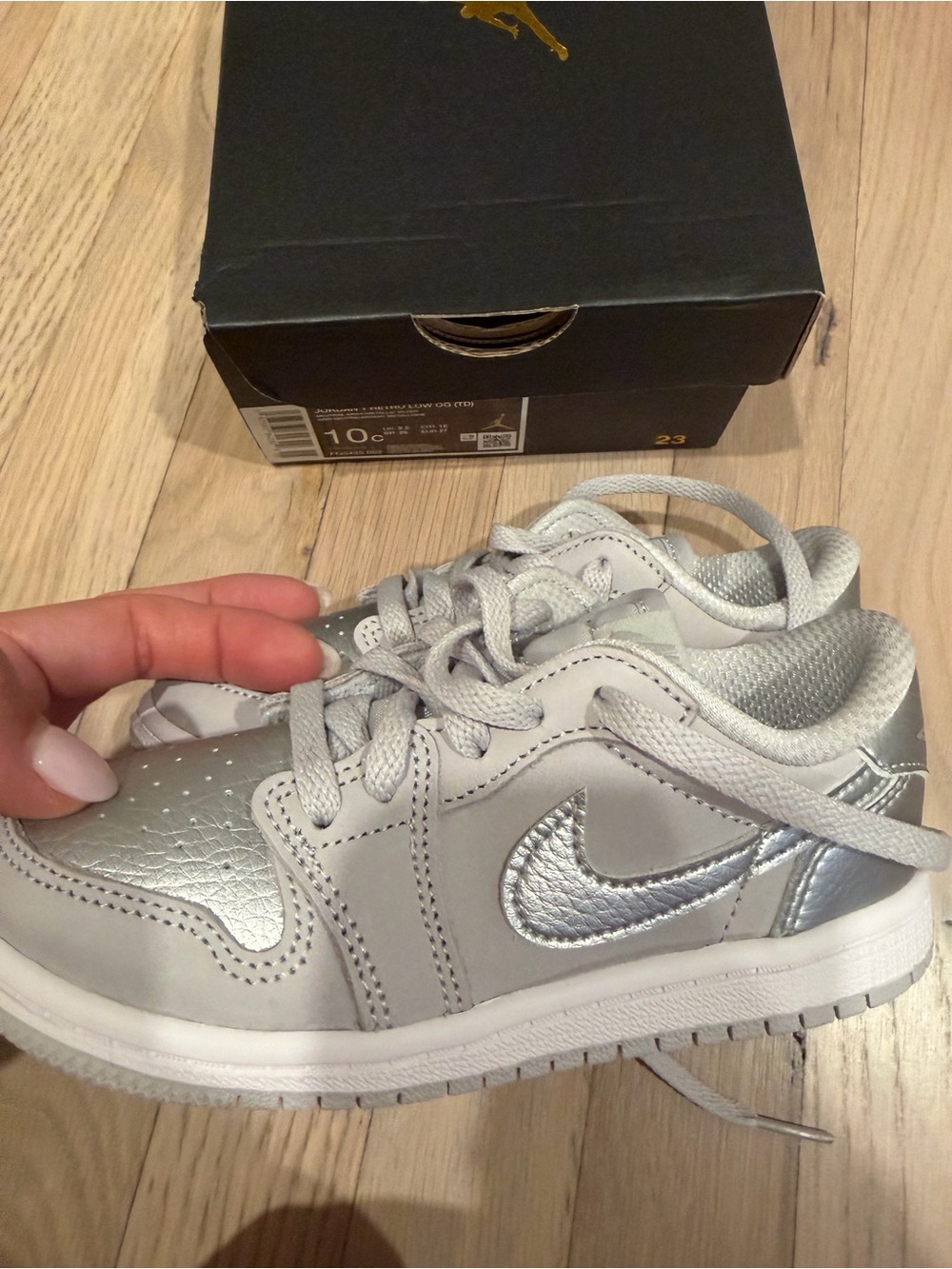 JORDAN 1 RETRO LOW OG (TD) size 10